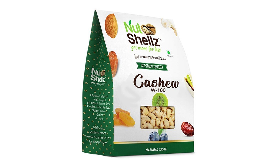 Nutshellz Cashew W-180    Box  750 grams